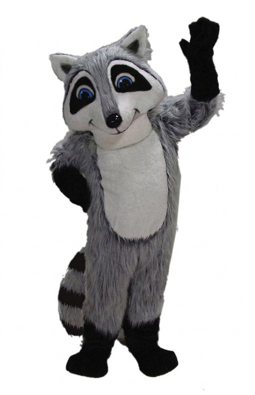 Ricky Raccoon Mascot Costume - professional mascot costume from The Mascot Store