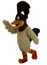 Roadrunner Mascot - Long fur / Tan mascot costume