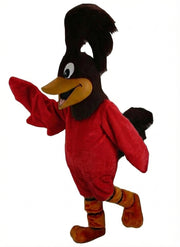 Roadrunner Mascot - Short fur / Red mascot costume