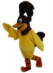 Roadrunner Mascot - Short fur / Yellow mascot costume