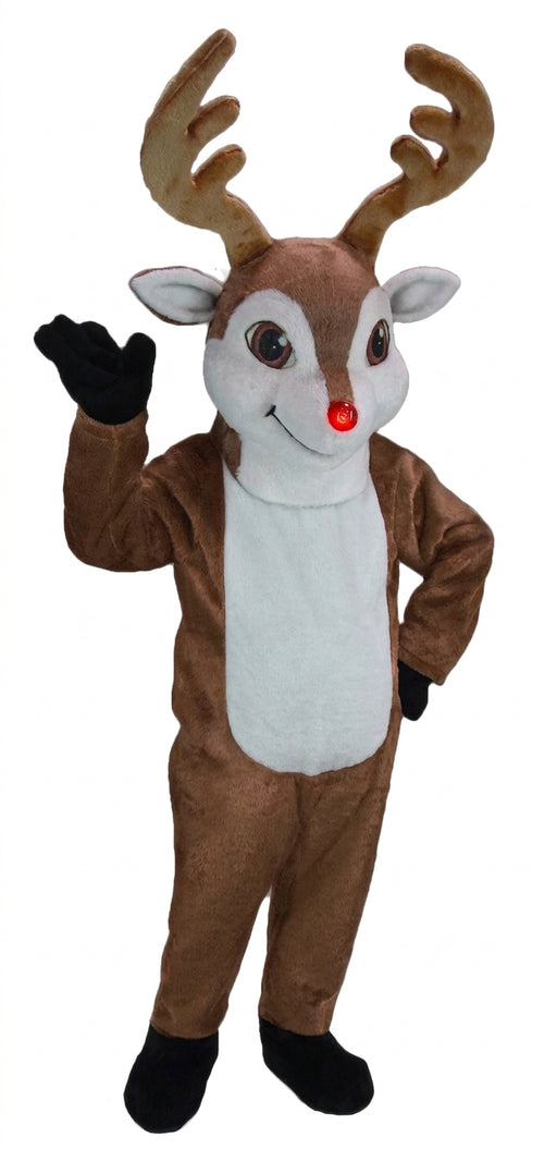 Rudolph Reindeer Costume - professional mascot costume from The Mascot Store