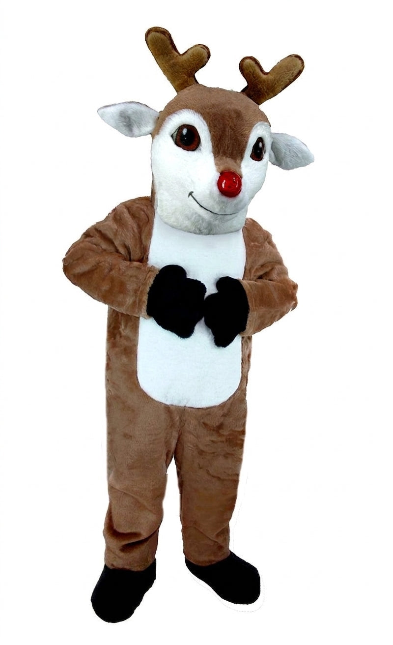 Rudolph Reindeer Mascot Costume (Thermolite) - professional mascot costume from The Mascot Store