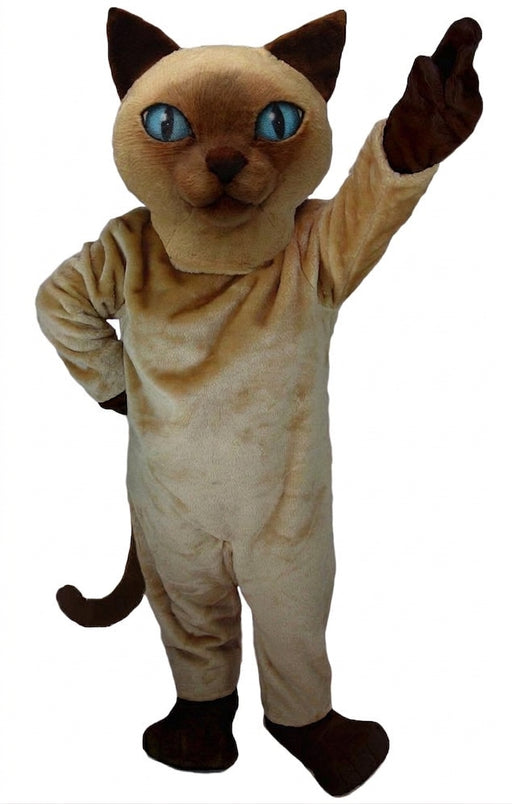 Siamese Cat Mascot Costume - professional mascot costume from The Mascot Store