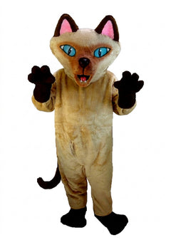 Siamese Cat Mascot Costume (Thermolite) - professional mascot costume from The Mascot Store