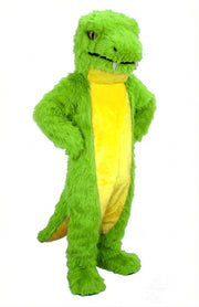 Snake Mascot (Thermolite) - Long fur / Lime mascot costume