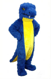 Snake Mascot (Thermolite) - Long fur / Royal Blue mascot costume