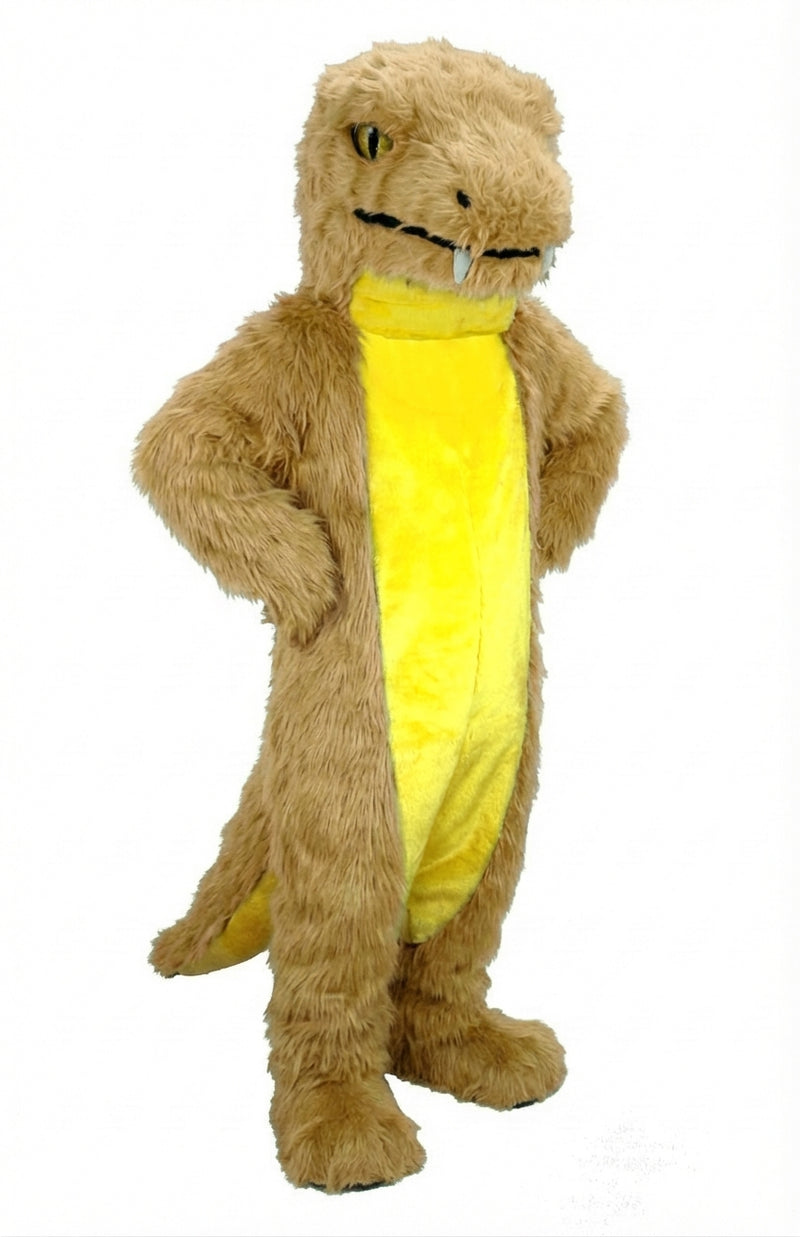 Snake Mascot (Thermolite) - Long fur / Tan mascot costume