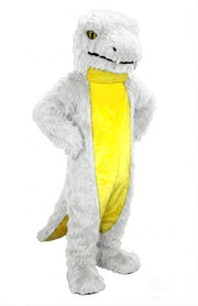 Snake Mascot (Thermolite) - Long fur / White mascot costume