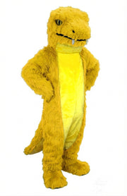 Snake Mascot (Thermolite) - Long fur / Yellow mascot costume