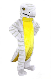 Snake Mascot (Thermolite) - Short fur / Albino Tiger mascot costume