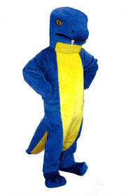 Snake Mascot (Thermolite) - Short fur / Royal blue mascot costume