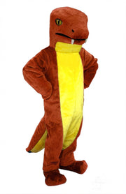 Snake Mascot (Thermolite) - Short fur / Rust mascot costume
