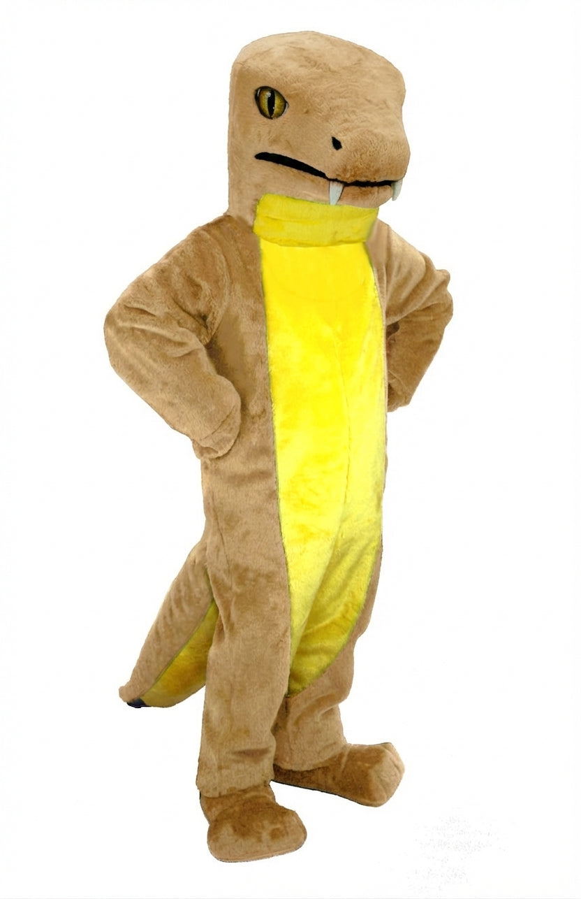 Snake Mascot (Thermolite) - Short fur / Tan mascot costume