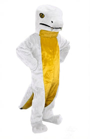 Snake Mascot (Thermolite) - Short fur / White mascot costume