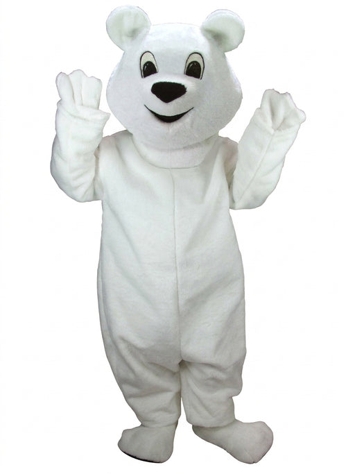Snowball Polar Bear Mascot Costume - professional mascot costume from The Mascot Store