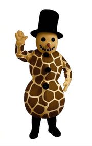 Snowman Mascot (Thermolite) - Short fur / Giraffe mascot costume