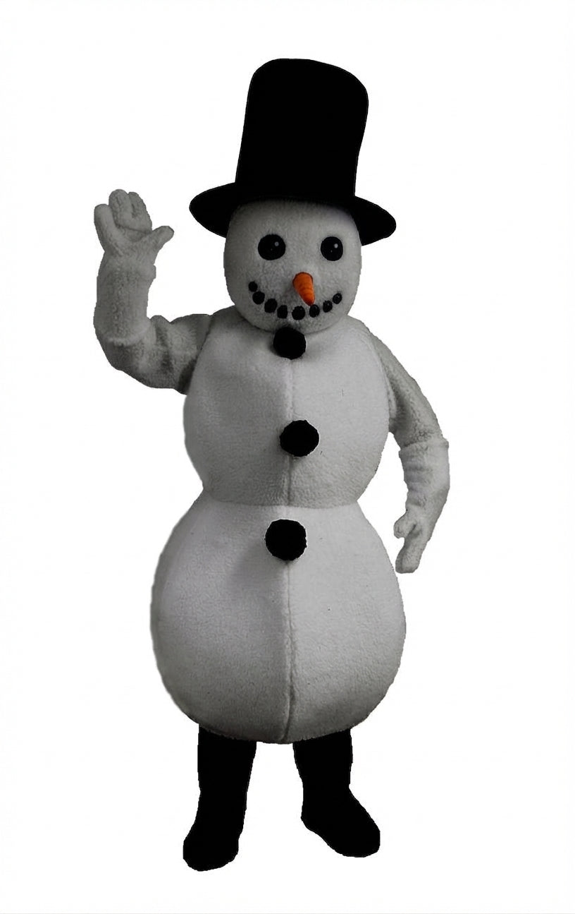 Snowman Mascot (Thermolite) - Short fur / Grey mascot costume