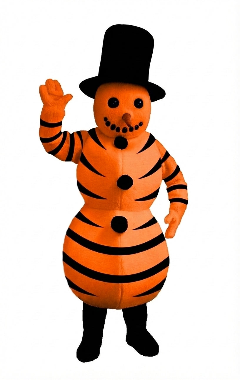 Snowman Mascot (Thermolite) - Short fur / Tiger mascot costume