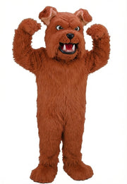 Sparky Dog Mascot - Long fur / Rust mascot costume