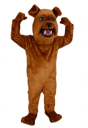 Sparky Dog Mascot - Medium fur / Brown mascot costume