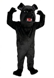 Sparky Dog Mascot - Short fur / Black mascot costume