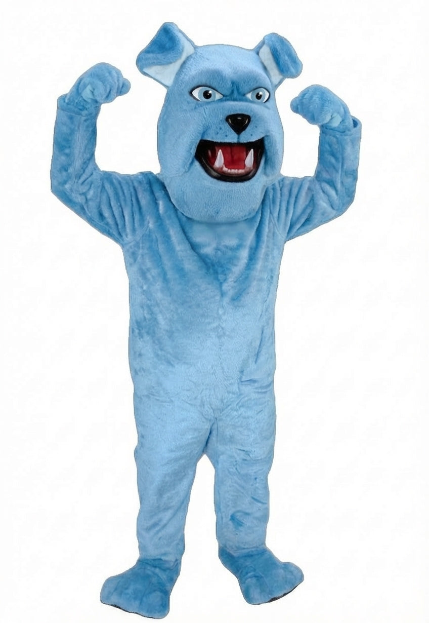 Sparky Dog Mascot - Short fur / Light blue mascot costume