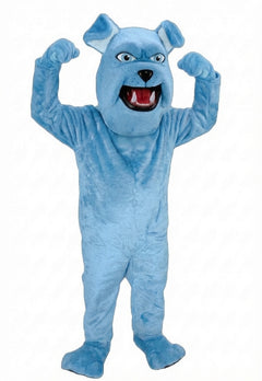 Sparky Dog Mascot - Short fur / Light blue mascot costume
