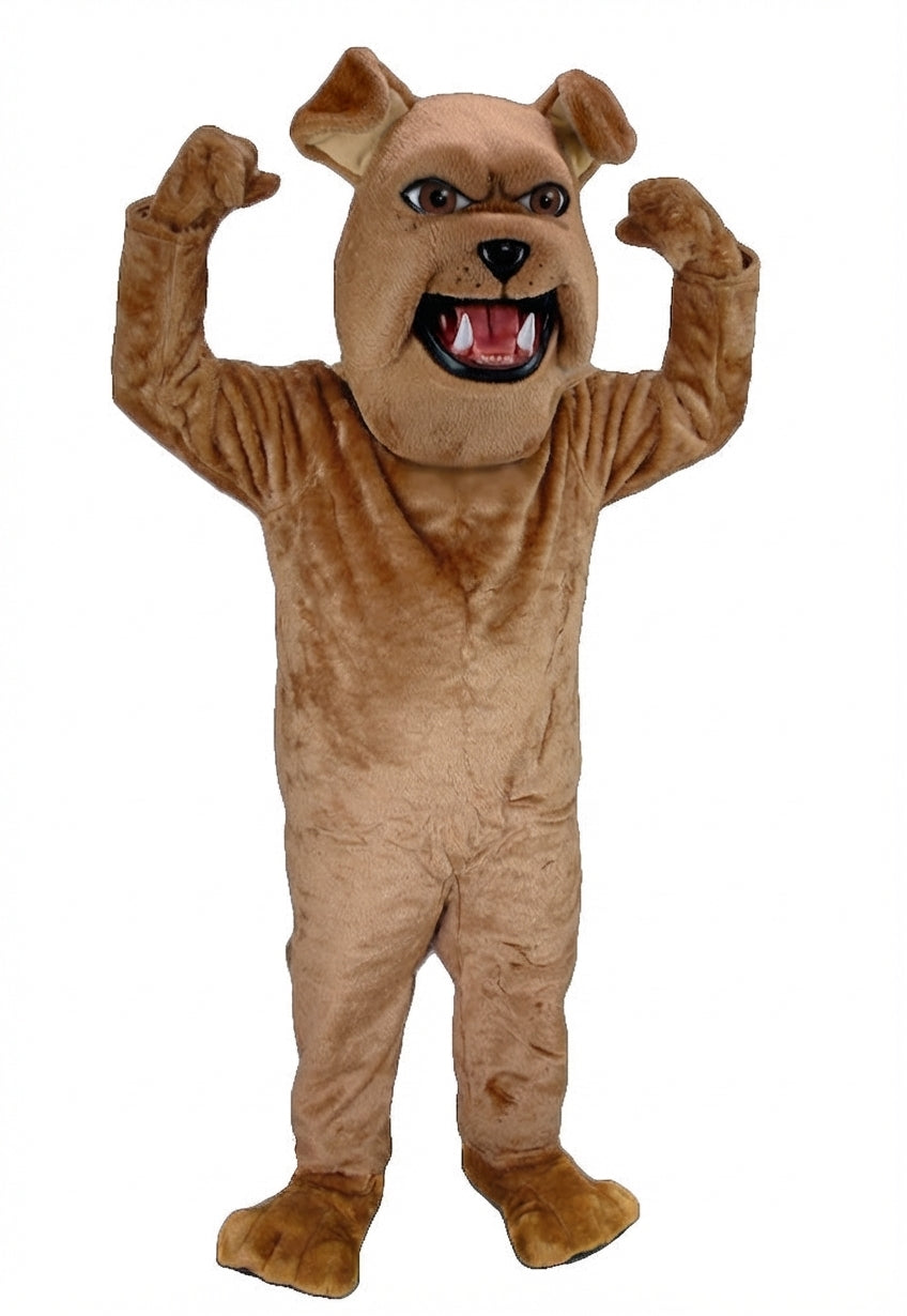 Sparky Dog Mascot - Short fur / Light Brown mascot costume