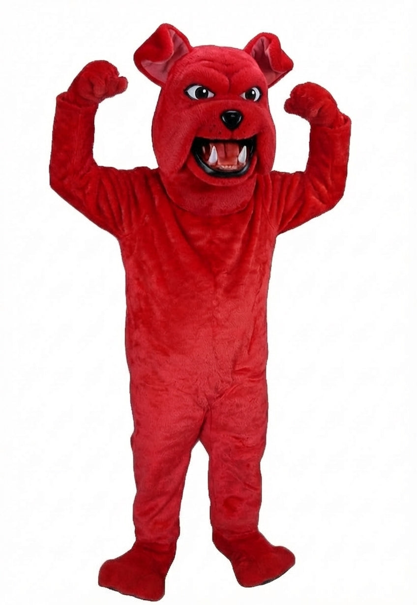 Sparky Dog Mascot - Short fur / Red mascot costume