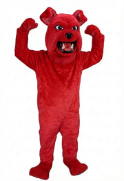 Sparky Dog Mascot - Short fur / Red mascot costume
