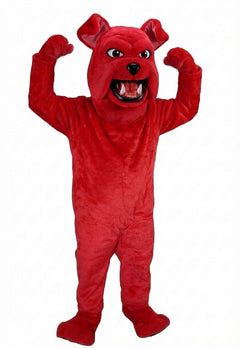 Sparky Dog Mascot - Short fur / Red mascot costume
