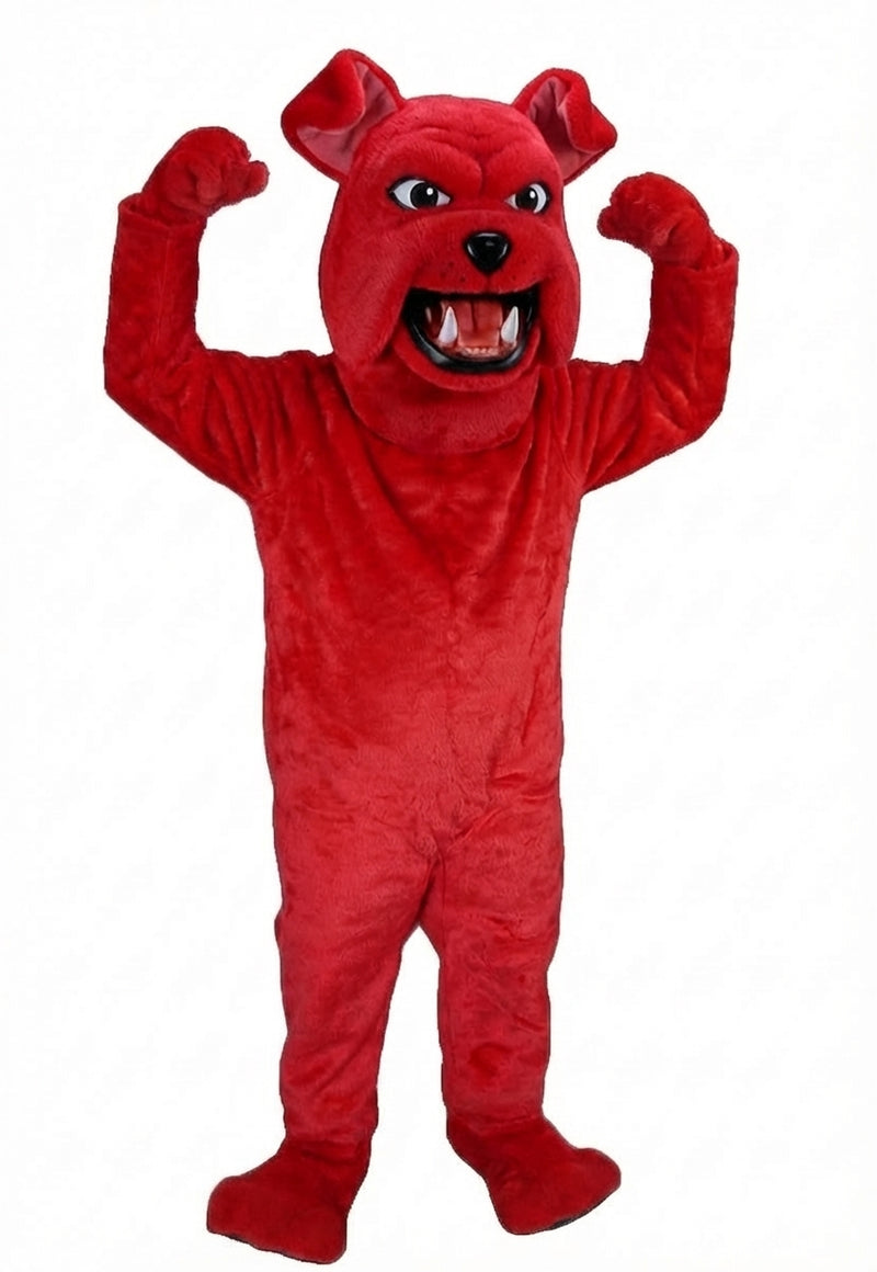 Sparky Dog Mascot - Short fur / Red mascot costume