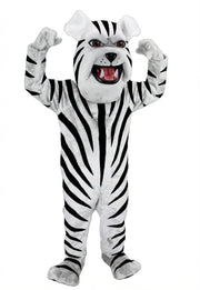 Sparky Dog Mascot - Short fur / Zebra mascot costume