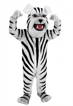 Sparky Dog Mascot - Short fur / Zebra mascot costume