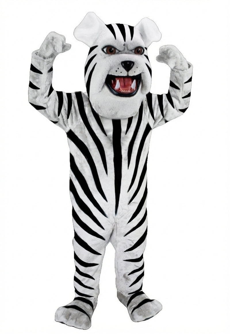 Sparky Dog Mascot - Short fur / Zebra mascot costume