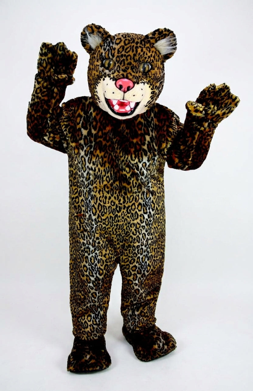 Spotted Jaguar Mascot Costume (Thermolite) - professional mascot costume from The Mascot Store