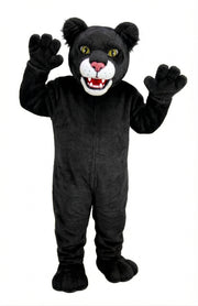 Spotted Jaguar Mascot (Thermolite) - Short fur / Black mascot costume