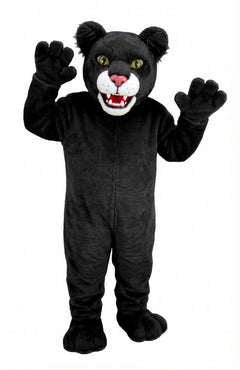 Spotted Jaguar Mascot (Thermolite) - Short fur / Black mascot costume