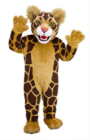 Spotted Jaguar Mascot (Thermolite) - Short fur / Giraffe mascot costume
