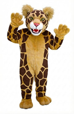 Spotted Jaguar Mascot (Thermolite) - Short fur / Giraffe mascot costume