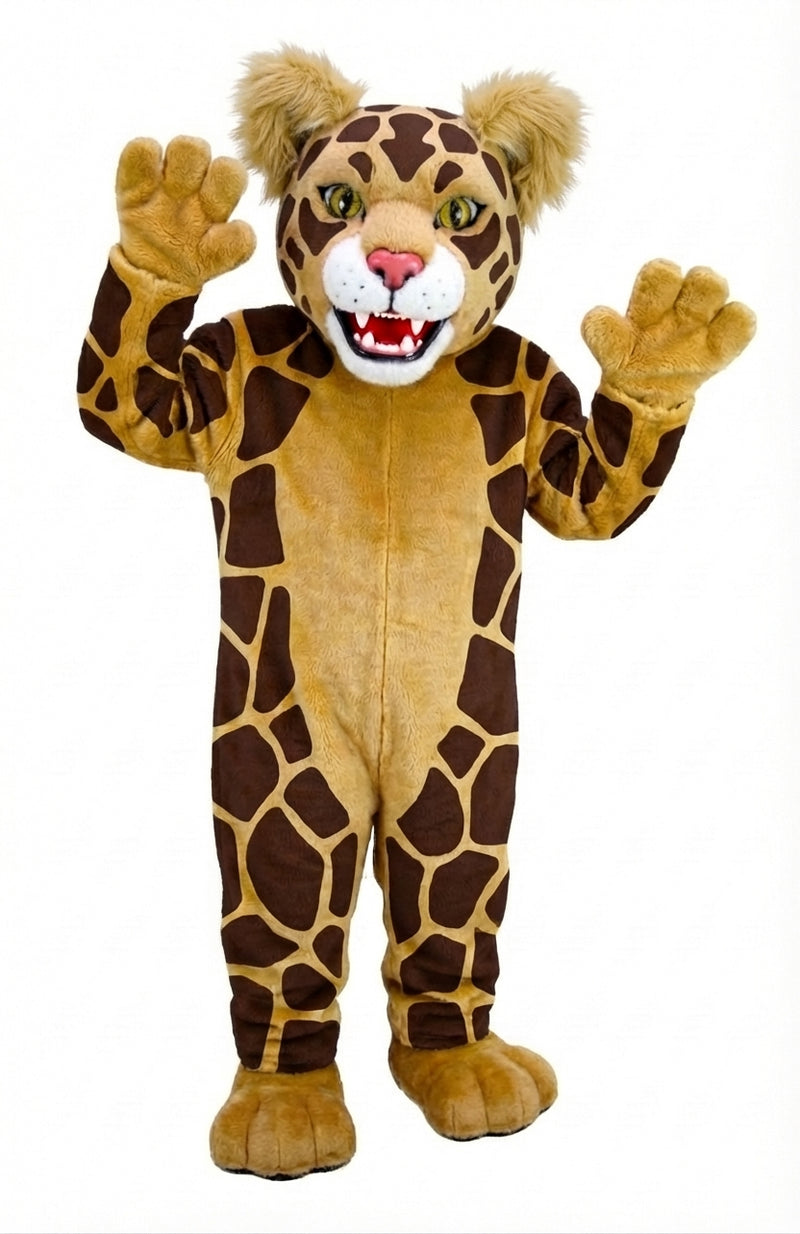 Spotted Jaguar Mascot (Thermolite) - Short fur / Giraffe mascot costume