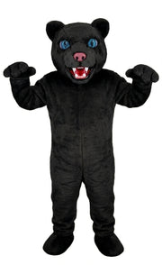 Spotted Leopard Mascot (Thermolite) - Short fur / Black mascot costume