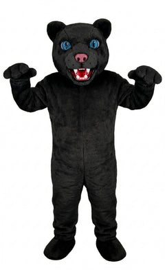 Spotted Leopard Mascot (Thermolite) - Short fur / Black mascot costume