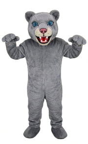 Spotted Leopard Mascot (Thermolite) - Short fur / Grey mascot costume