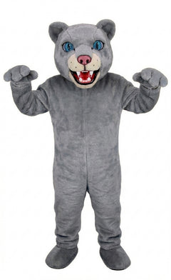 Spotted Leopard Mascot (Thermolite) - Short fur / Grey mascot costume
