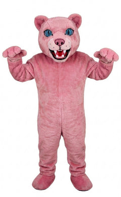 Spotted Leopard Mascot (Thermolite) - Short fur / Pink mascot costume