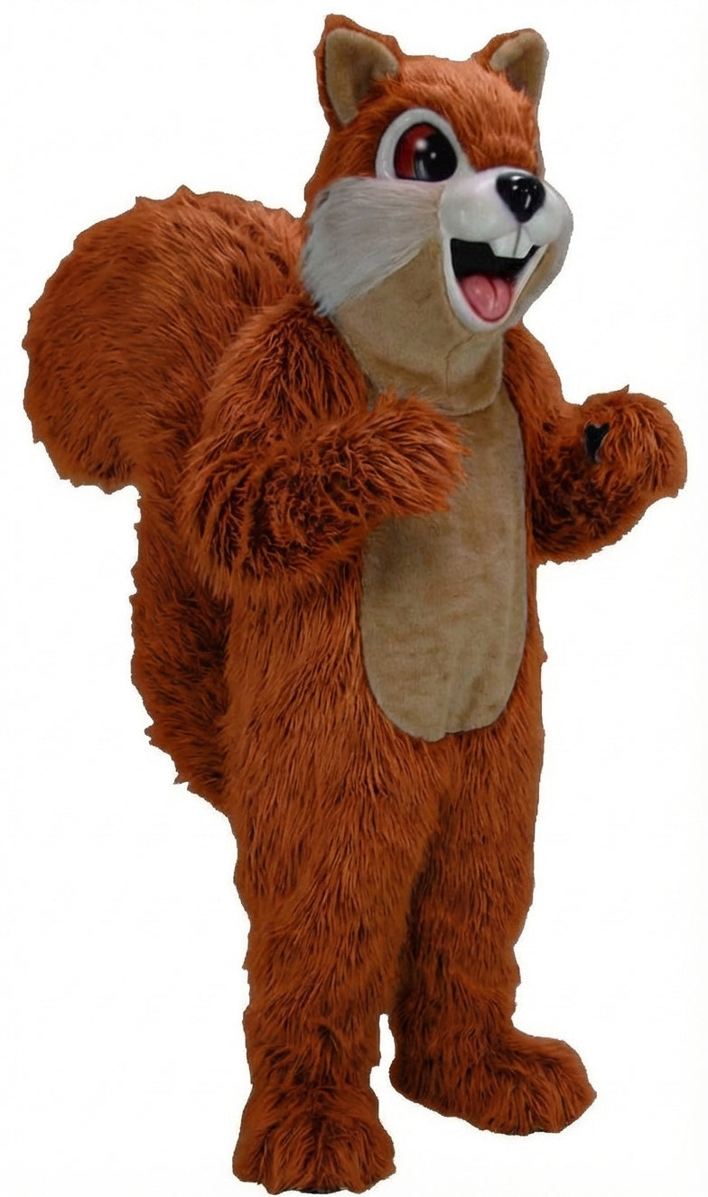 Squirrel Mascot - Long fur / Rust mascot costume