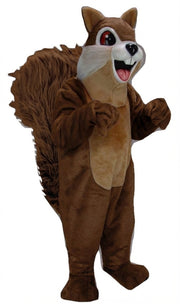 Squirrel Mascot - Short fur / Chocolate Brown mascot costume