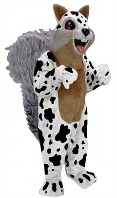 Squirrel Mascot - Short fur / Dalmatian mascot costume