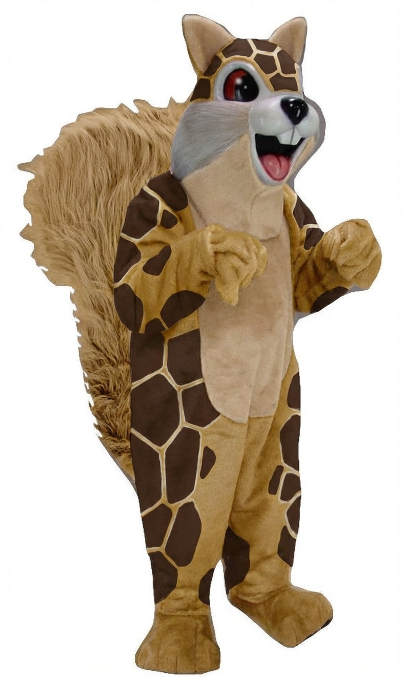 Squirrel Mascot - Short fur / Giraffe mascot costume